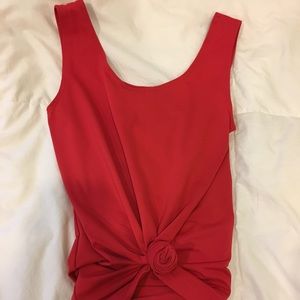 VINTAGE Red Tank Top